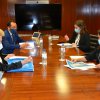 Imagen de la reunión entre la secretaria de Estado de Sanidad y el Consejo General de Enfermería